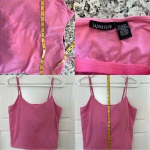 A44-Lot of 4 Women’s XL Camisoles No Shelf Bra – Old Navy & Ladies Club